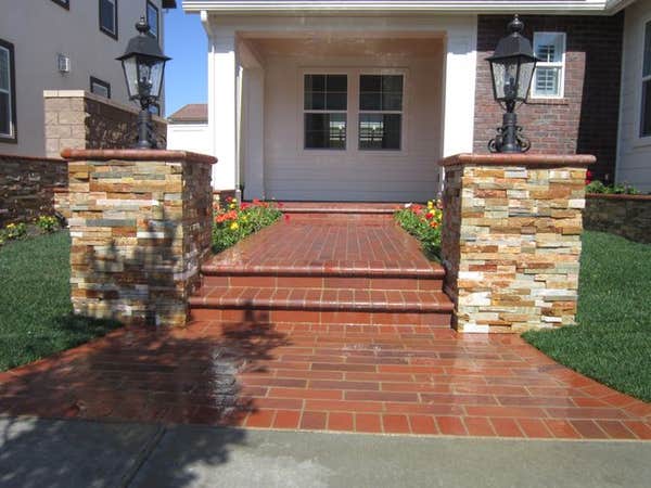 Pavers Entryway