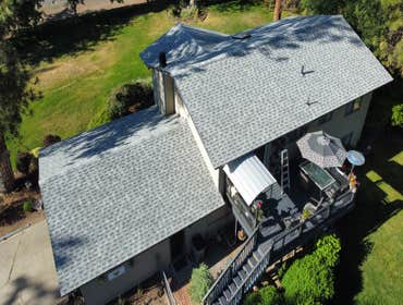 New shingle roof