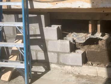 Photos by C.S Remodeling & Construction #1 Dust protection and entry to home protection temporary wall built to prevent anyone or anything from getting