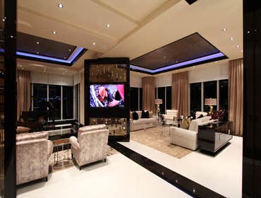 ASIA 3403 Complete design+build interiors buildout of an incredible 4-story penthouse unit in Miami's exclusive Brickell Key with unbelievable views of