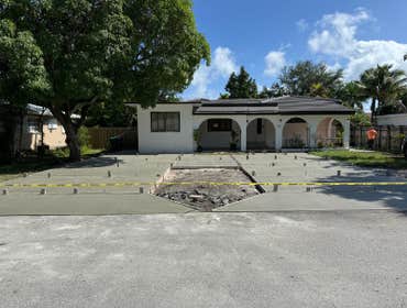New Concrete Driveway