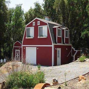 24x24 Barn Garage with 2nd Floor Apartment
