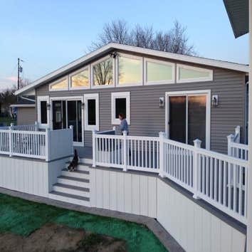 Trex deck