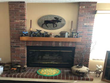 hand made mantel