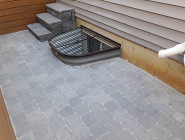 Photos by Liberty Pavers #2 Redid the steps patio and fence