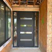 Custom Pivoting Iron Entry Door