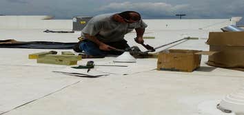 Gas Piping on Roof