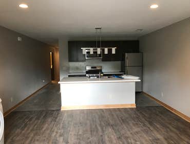 Photos from TGC Remodeling Pool room convert to three one bedroom apartments. Job - convert former pool room in basement of apartment building to three