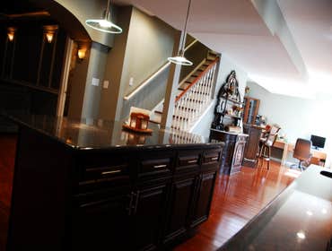 Basement Kitchen and Entertainment