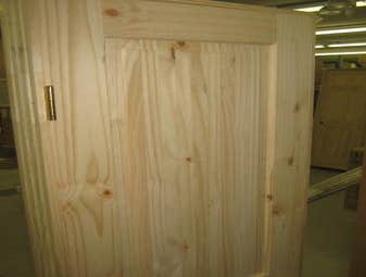 KNOTTY PINE LOG CABIN DOORS