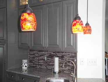 David Litalien Electric Project Kitchen re model with LED lighting