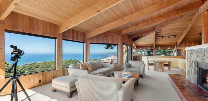 Sea Ranch Remodel Full restoration to all natural wood in the coveted Sea Ranch community