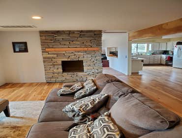 Photos by Universal Masonry Design Construction #1 Rumford fireplace