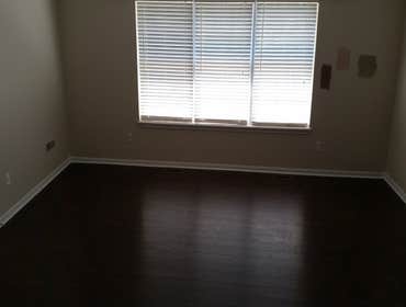 Laminate flooring installation