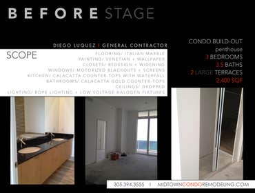 Before / New construction.