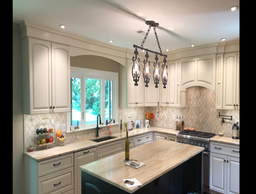 Expanded Kitchen in Direction of New Large Window