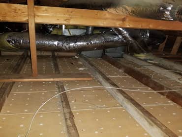 Attic Cleaning & decontamination - Los Angeles