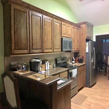 ceiling and kitchen remodels