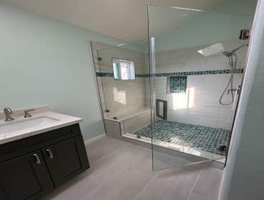Photos by Custom Construction & Kitchen Bath Floor Inc #1