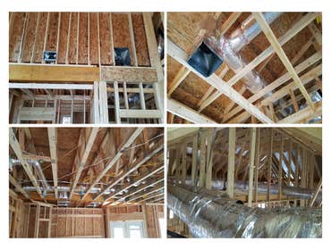 Photos from Tech-Vac On this project we replaced 3 package units on a Cici's Pizza. The old units were removed due to old age and extensive hail damage