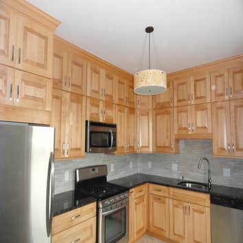 Kitchen Remodeling in Brookline A great kitchen remodel as evidenced in the photos. We do our best to satisfy our customers' needs and wants in concern
