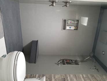 roll-in shower