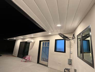 Eaves Installation We completed a clean and durable eaves installation designed to protect the structure from water damage while enhancing the home's e