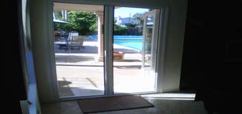 Retractable Screen Doors Roll-Away screen doors for single and french (double) doors. Works beautifully for in and out swinging doors.