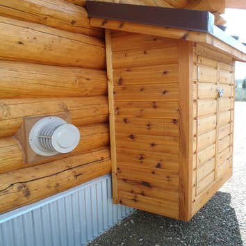 custom propane shed