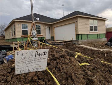 Photos by Dfw Projects LLC #1 New home construction. 4 bed 2 bath 2 car garage.