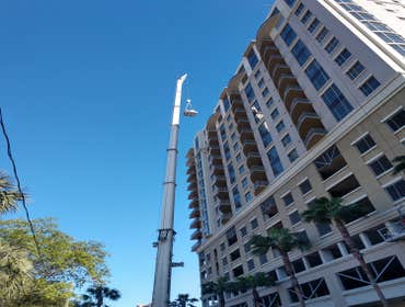 On the way up!