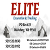 Elite Excavation & Trucking logo