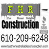 Fast, Honest, Reliable Construction logo