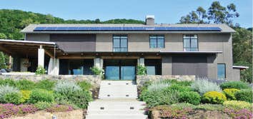 Installations Green Stock Solar ground-mounts and installations on comp, tile, and metal roofs!