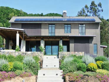 Installations Green Stock Solar ground-mounts and installations on comp, tile, and metal roofs!