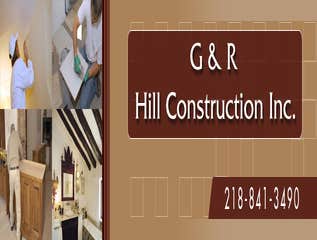 G & R Hill Construction Inc Our commitment to quality, customer service, and timely job completion is our promise to our customers. We have built many 