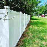 Wood and Vinyl Fence