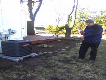 Cafone Construction Installation This full system (heat and air-conditioning) installation was completed on a flip house. The general contractor Mike C