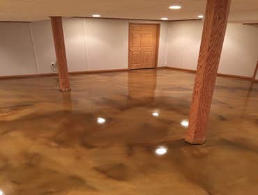 Photos by Floor-apps #2 'early' Metallic floor example