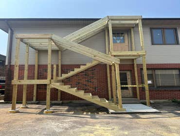 The framing stage is done!