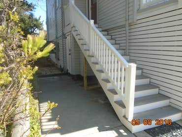 Photos by Saviors Custom Carpentry, Inc #1 Composite steps, vinyl railings & 1x4 azek