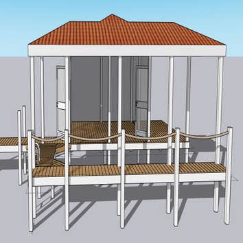 Photos by Marine Gateway Custom Docks #1 A re-envisioned version of a dock that got damaged by hurricane Milton in 2024. This dock has it all, built-i