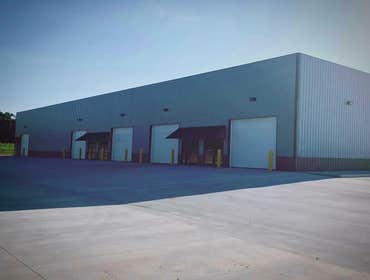 Industrial Building Designed and built an 10,800SF post-frame building in Montgomery County (TN) industrial park (next to Hankook Tire Manufacturing Pl