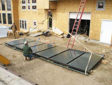 Golden Solar Hot Water Project