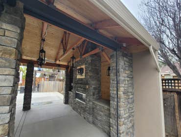 Photos by D H Loder Construction Inc #1 Really nice patio cover, fire place and partial remodel of home.