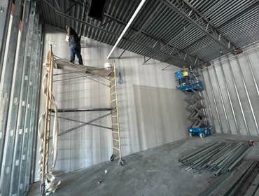 Photos by Qc Construction #1 Commercial gym build
Framing
Insulation
Drywall
Tape& float
Paint
Carpentry