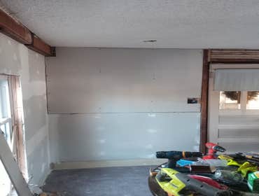 Photos by Diligent Painters & Home Improvements Llp #19 Demolition Of Walls / Install 1/2 Inch New Drywall