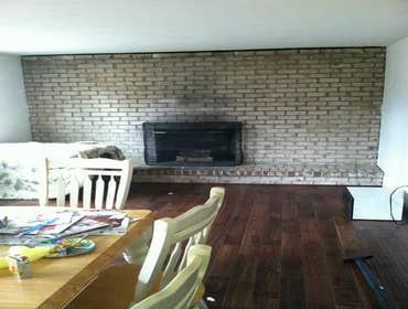 original fireplace in family r