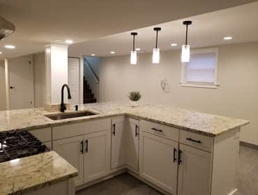 Garden unit renovation in Skokie, IL Basement renovation