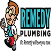 Remedy plumbing logo